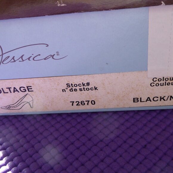 Jessica High Heel Black Pumps - Picture 4 of 10